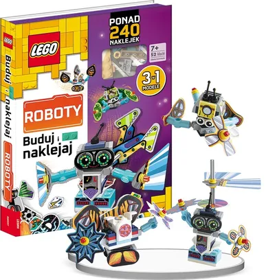 LEGO Books. Buduj i naklejaj. Roboty