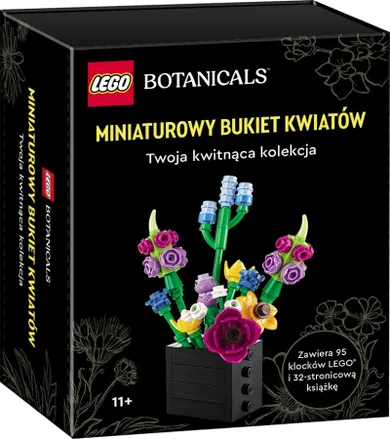 LEGO Botanicals. Miniaturowy bukiet kwiatów