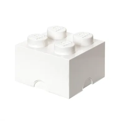 LEGO, Brick 4, pojemnik klocek, biały