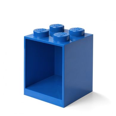LEGO, Brick 4, półka, niebieska