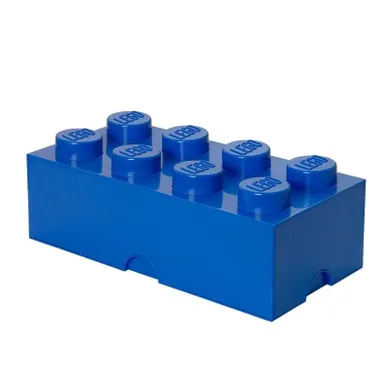 LEGO, Brick 8, pojemnik klocek, niebieski