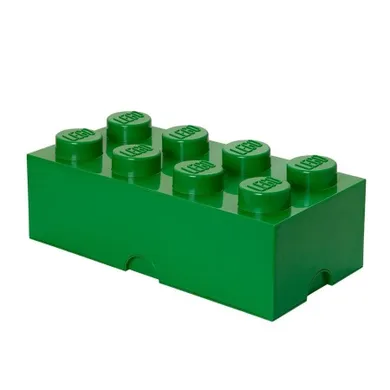 LEGO, Brick 8, pojemnik klocek, zielony