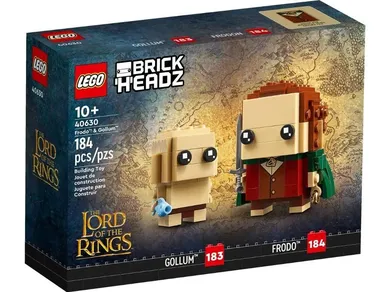 LEGO Brickheadz, BrickHeadz Frodo i Gollum, 40630