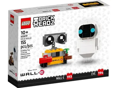 LEGO BrickHeadz, EWA i WALL-E, 40619