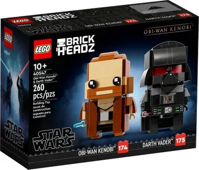 LEGO BrickHeadz, Obi-Wan Kenobi i Darth Vader, 40547