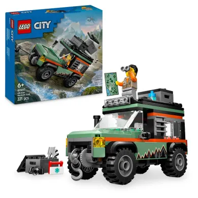 LEGO City, Górska ciężarówka terenowa 4-4, 60447