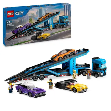 LEGO City, Laweta z samochodami sportowymi, 60408