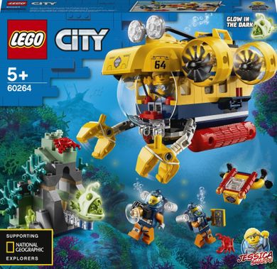 LEGO City, Łódź podwodna badaczy oceanu, 60264