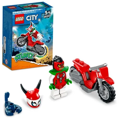 LEGO City, Motocykl kaskaderski brawurowego skorpiona, 60332