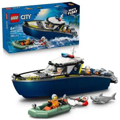 LEGO City, Pościg łodzią policyjną, 60456