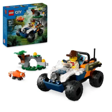 LEGO City, Quad badacza dżungli z pandą czerwoną, 60424