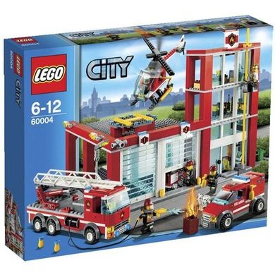 LEGO City, Remiza strażacka, 60004