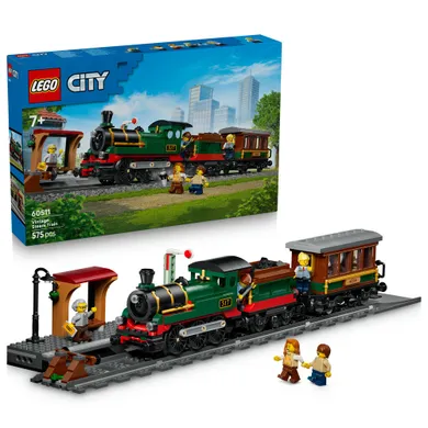 LEGO City, Retro pociąg z lokomotywą parową, 60511