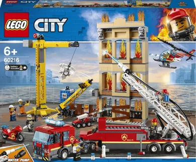 LEGO City, Straż pożarna w śródmieściu, 60216