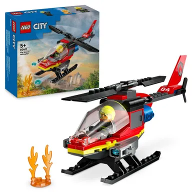 LEGO City, Strażacki helikopter ratunkowy, 60411