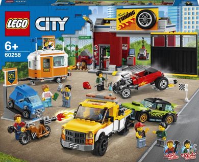 LEGO City, Warsztat tuningowy, 60258
