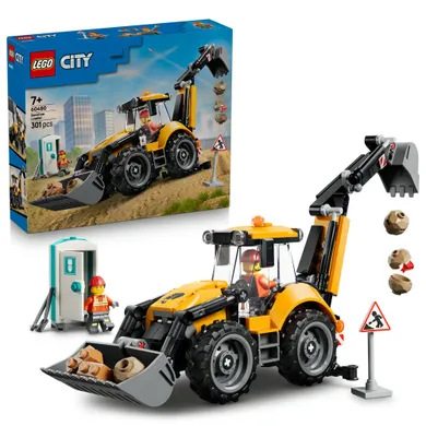LEGO City, Żółta koparko-ładowarka, 60480