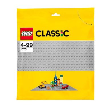 LEGO Classic, Szara płytka konstrukcyjna, 10701