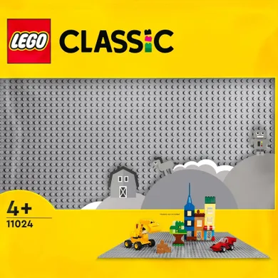 LEGO Classic, Szara płytka konstrukcyjna, 11024
