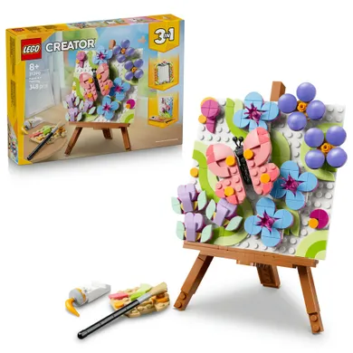 LEGO Creator, Dekoracyjny obraz z kwiatami, 31390