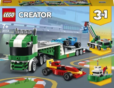 LEGO Creator, Laweta z wyścigówkami, 31113