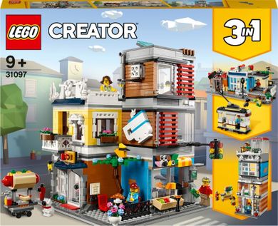 LEGO Creator, Sklep zoologiczny i kawiarenka, 31097