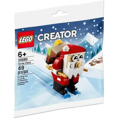 LEGO Creator, Święty Mikołaj na nartach, 30580