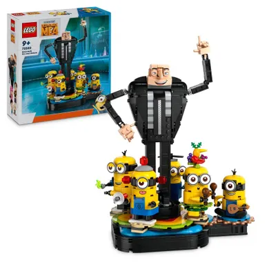 LEGO Despicable Me 4, Gru i minionki z klocków, 75582