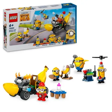 LEGO Despicable Me 4, Minionki i bananowóz, 75580