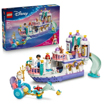 LEGO Disney, Królewska łódź weselna Arielki, 43299