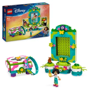 LEGO Disney, Nasze magiczne Encanto, Ramka na zdjęcia i szkatułka Mirabel, 43239
