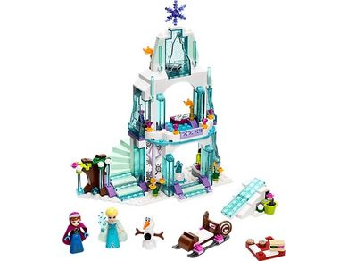 LEGO Disney Princess, Błyszczący lodowy zamek Elzy, 41062