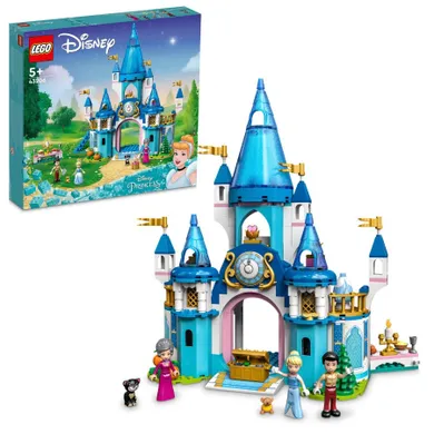 LEGO Disney Princess, Zamek Kopciuszka i księcia z bajki, 43206