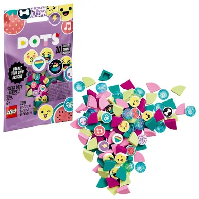 LEGO DOTS, Dodatki DOTS, Seria 1, saszetka, 41908