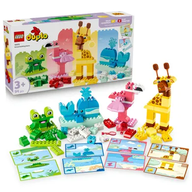 LEGO DUPLO, Gra w budowanie zwierzątek, 10472