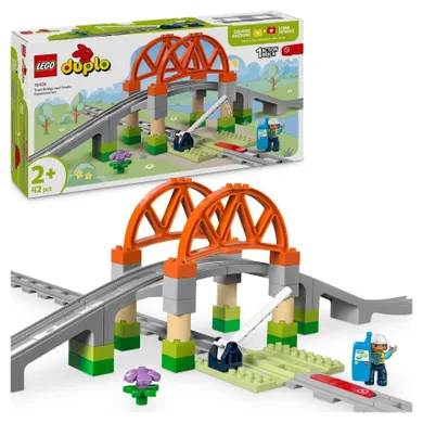 LEGO DUPLO, Most i tory kolejowe - zestaw rozszerzający, 10426