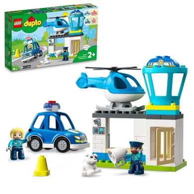 LEGO DUPLO, Rescue Posterunek policji i helikopter, 10959