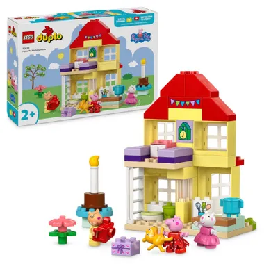 LEGO DUPLO, Urodzinowy domek Peppy, 10433