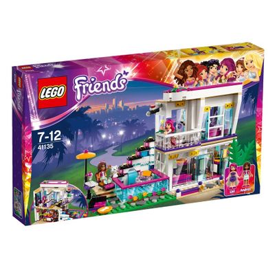 LEGO Friends, Dom gwiazdy pop Livi, 41135