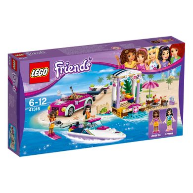 LEGO Friends, Transporter motorówek Andrei, 41316