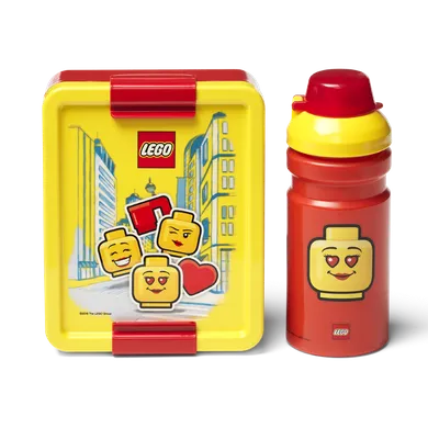 LEGO Girl, lunchbox i bidon