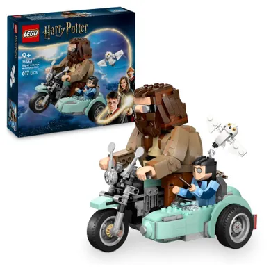 LEGO Harry Potter, Przejażdżka motocyklowa Hagrida i Harry’ego, 76443