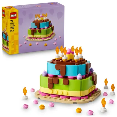 LEGO Iconic, Tort na przyjęcie urodzinowe, 40815