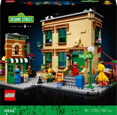 LEGO Ideas, 123 Sesame Street, 21324