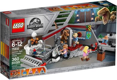 LEGO Jurassic World, Pościg raptorów, 75932