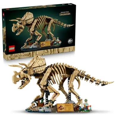 LEGO Jurassic World, Szkielety dinozaurów: triceratops, 77985