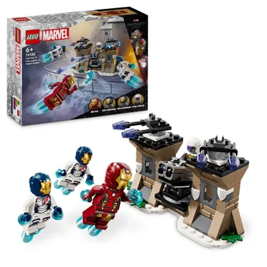 LEGO Marvel, Iron Man i Iron Legion kontra żołnierz Hydry, 76288