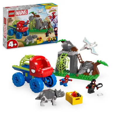 LEGO Marvel, Misja ratunkowa zespołu Spidey’ego w dinoterenówce, 11199