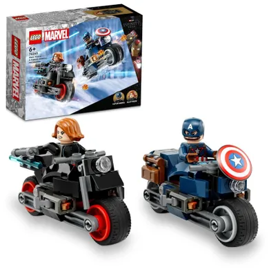 LEGO Marvel, Motocykle Czarnej Wdowy i Kapitana Ameryki, 76260