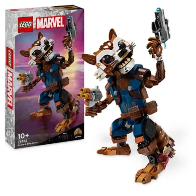 LEGO Marvel, Rocket i Mały Groot, 76282
